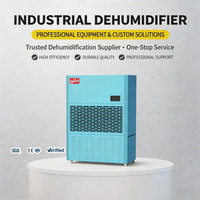 Deshumidificador de Gabinete de Alta Capacidad 498L/D 380V para Almacenes de Cacao y Chocolate en el Sudeste Asiático con Protección Automática de Fase y Secador de Aire