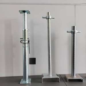 비계 잭 건설 금속 사다리 비계 부품 주조 쇼어링 너트 타이 비계 조정 가능한 스틸 소품 너트 슬리브 - Product Image 4