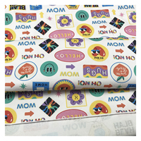 Tissu en sergé lourd en coton biologique à motif mignon imprimé numériquement pour vêtements de travail, sacs et jouets – Direct Usine