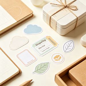 Étiquettes adhésives personnalisées en feuille A4, impression numérique, petite série, marquage de produits, autocollants ronds imperméables, papier kraft - Product Image 3