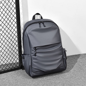 New Custom <strong>Large</strong> Capacity Double Pull Durable <strong>Backpack</strong> Waterproof Business Trip Commuting <strong>Black</strong> <strong>Backpack</strong> - Product Image 1