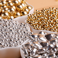 500g Groß packung Bunte süße Zucker bonbons Streu sel Kuchen Dekoration Essbare Gold Silber Perlen Zucker perle Streu sel