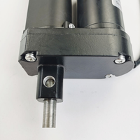 Actionneur linéaire industriel étanche IP66, cylindre électrique 24V, haute charge 6000N pour machines agricoles et de construction