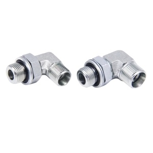 1CG9-OG 1DG9-OG Adaptateur de raccord de tuyau Raccords de tuyaux hydrauliques Filetage G3/4 BSP Goujon réglable Tuyau hydraulique <span class=keywords><strong>Coude</strong></span> à 90 degrés - Product Image 1