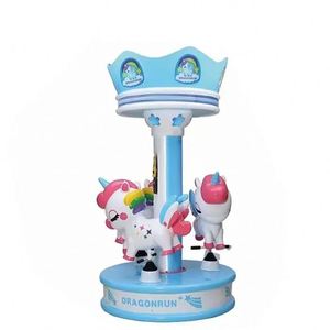 เครื่องเล่นเกมหยอดเหรียญสำหรับผู้ใหญ่แบบม้าหมุนในสวนสนุก สไตล์เครนเกมสำหรับเด็ก - Product Image 3