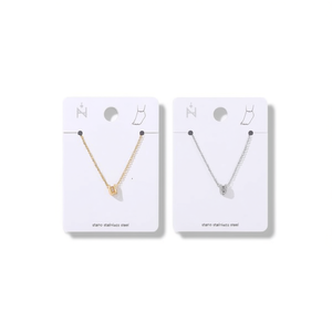 Catena per il corpo a forma di lettera U Z+ in acciaio inossidabile placcato oro, gioielli da donna alla moda 45963 - Product Image 3