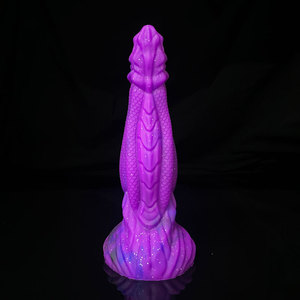 Monster <span class=keywords><strong>Dildo</strong></span> Fantasy <span class=keywords><strong>Horse</strong></span> <span class=keywords><strong>Dildo</strong></span> con <span class=keywords><strong>2</strong></span> nudos grandes Silicona Enorme consolador anal grueso con ventosa fuerte Juguetes para adultos - Product Image 4