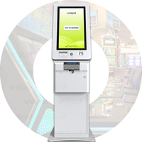 Máquina de juego de habilidad independiente, terminal de pago, billete de cajero automático, pago en efectivo, gabinete de juegos en línea, quioscos automáticos de redención