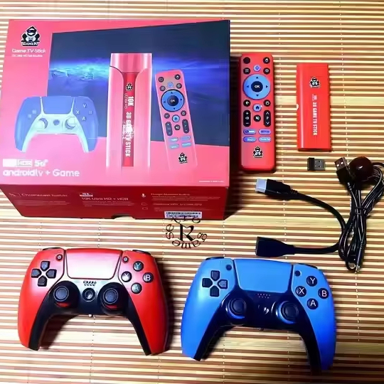 Latest G1 15000+ Video Game ConsolDual Wifi Dual Wireless Controller Hot Selling Game Stick Android
