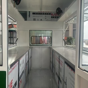 Carrito de Comida Móvil Tipo Triciclo Estilo Europeo Hecho a Medida con Compartimentos Aislados <span class=keywords><strong>y</strong></span> Estructura Metálica para Servicio de Comida Rápida - Product Image 6