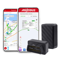 Dispositivo de Rastreo GPS para Vehículos Plug and Play con Geocerca, OBD/OBD2, Detección ACC, en Tiempo Real, con Tarjeta SIM Micodus MV66