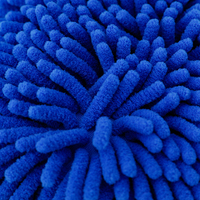 Gant de lavage de voiture en microfibre 100% Polyester, super absorbant, Chenille Ultra épaisse, doux pour les mains