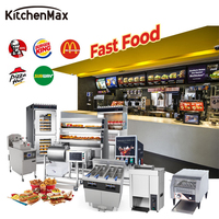 KitchenMax Fournisseur chinois Équipement complet pour restaurant de restauration rapide Burger KFC Mcdonald's Équipement de cuisine pour restaurant de restauration rapide