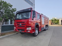 Prix d'usine HOWO 6*4 20 tonnes camion Bowser à eau de lutte contre l'incendie camions de pompiers camion de pompiers réservoir d'eau en mousse