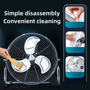 Tầng Fan 16 "18" 20 "inch AC nhà sử dụng công nghiệp mạnh mẽ kim loại tốt nhất cao vận tốc Quạt sàn - Product Image 4