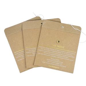 Enveloppe en kraft personnalisée 100% recyclable, sac d'emballage pour vêtements, sac d'expédition avec logo imprimé - Product Image 1