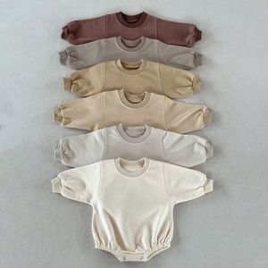 Combinaison courte à manches courtes pour bébé de haute qualité, tenue pour bébé, coton biologique, combinaison en molleton français, vêtements pour nourrissons - Product Image 1