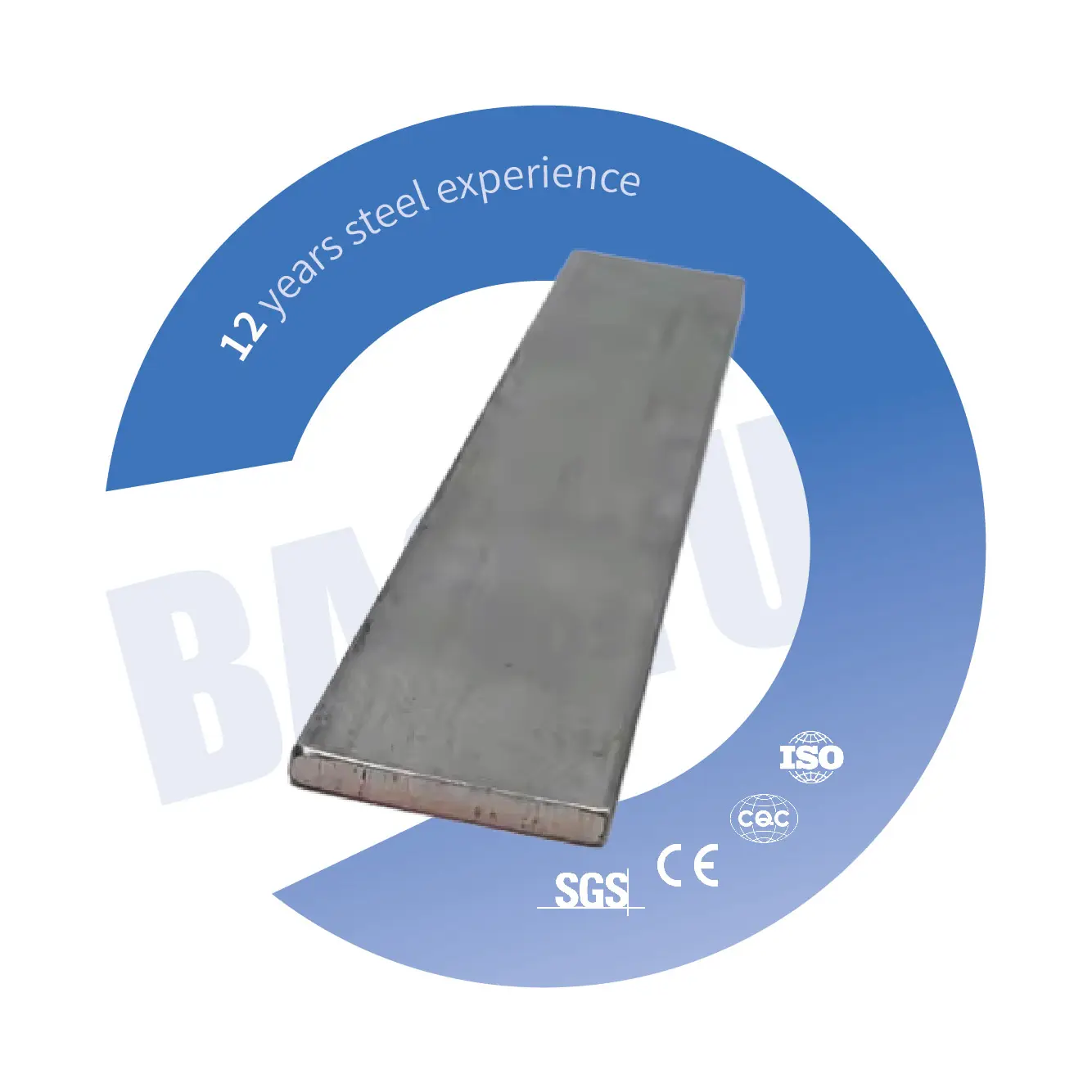 Barre plate en acier au carbone prix d'usine par tonne tige en acier au carbone noir plat MS 50x5mm barre en acier plat Q235B