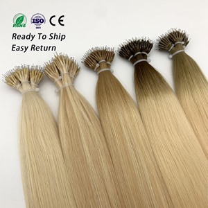 制造工厂批发优质全角质层对齐天然人类未加工100% 人类原始原始头发纳米头发 - Product Image 1