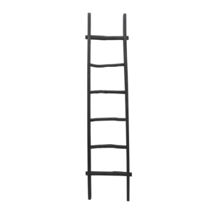 Portasciugamani Decorativo a Scala Verticale, Supporto Sottile con Ganci per Camera da Letto e Soggiorno - Product Image 4