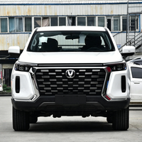 Nouveau camionnette de transport d'occasion Changan à double cabine, 2 tonnes, manuelle, essence ou diesel, 4x2 ou 4x4, à vendre