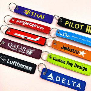 Biểu Tượng Tùy Chỉnh Thiết Kế Vải Anime Máy Bay Dệt Thêu Keychain Máy Bay Phản Lực <span class=keywords><strong>Tag</strong></span> - Product Image 1