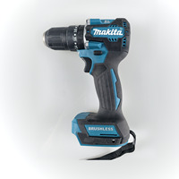 Makita 18V Cordless 11 Piece Power Tool Combo Kit 2 Impact Wrenches Drill Driver Angle Grinder 4 Baterai Charger Tas Alat
