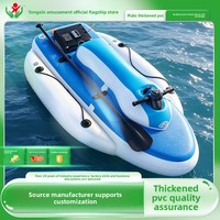 Jet ski gonflable, karting aquatique et kayak pliable épaissi ; Bateau gonflable compatible avec moteur hors-bord électrique Chine