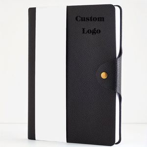 A5 PU Leather Cover <b>Journal</b> Multi-color Cover with Custom Logo on Cover and Inner Page - Product Image 4