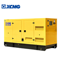 XCMG groupe électrogène officiel 80KW 100KVA étanche à la pluie refroidissement par eau Super silencieux prix du générateur diesel à vendre
