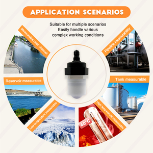Moray me802c độ chính xác cao 4-20mA BT 5.2 80Ghz Radar mực nước cảm biến bể nước mực nước đo máy dò nước - Product Image 5
