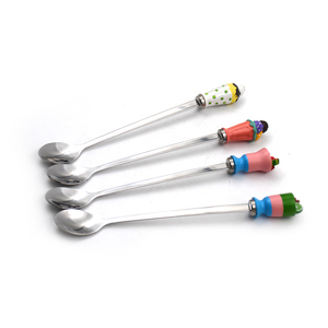 <span class=keywords><strong>Cubiertos</strong></span> creativos personalizables, mango <span class=keywords><strong>de</strong></span> resina, cuchara <span class=keywords><strong>de</strong></span> fruta <span class=keywords><strong>de</strong></span> café, larga y duradera cuchara <span class=keywords><strong>de</strong></span> helado, regalos <span class=keywords><strong>de</strong></span> negocios <span class=keywords><strong>de</strong></span> Metal sostenibles - Product Image 3