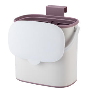 Ev taşınabilir ev depolama masaüstü çöp tenekesi paslanmaz çelik dikdörtgen <span class=keywords><strong>Bin</strong></span> duvara monte - Product Image 2