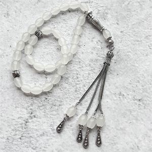 Islamic Silver Plated Adjustable Colorful Glass <b>Beaded</b> <b>Bracelet</b> with Custom Logo Pre-production Sample - Product Image 3