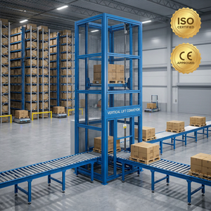 Convoyeur vertical à grande vitesse intégré ASRS pour entrepôt stéréoscopique intelligent et flux logistique automatisé - Product Image 6