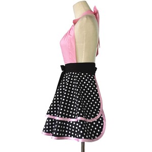 <span class=keywords><strong>Tablier</strong></span> en coton à pois imprimé pour la cuisine, la peinture, le nail art, la pâtisserie, les tâches ménagères, jupe <span class=keywords><strong>de</strong></span> travail - Product Image 2