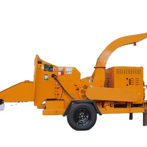 YG 32hp 55 HP mobile diesel wood chipper machine wood chippers shredder for sale garden wood chipper