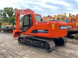 รถขุดขนาดเล็ก Doosan DH150LC-7 มือสอง น้ำหนัก 14.8 ตัน รุ่นปี 2025 ผลิตในเกาหลี อุปกรณ์ก่อสร้าง - Product Image 2