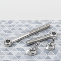 Boulon à œil M6*70 en acier au carbone de haute qualité, également connu sous le nom de boulon à œil de poisson ou de boulon de levage