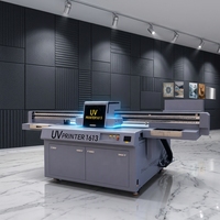 Imprimante UV à plat grand format 160x130cm, 4 têtes d'impression, machine à jet d'encre UV pour feuilles d'acrylique et de verre