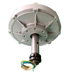 เครื่องกำเนิดไฟฟ้าแม่เหล็กถาวรแบบสามเฟส5KW แกนความเร็วสูง220V 380V สำหรับ <span class=keywords><strong>vawt</strong></span> 500W - Product Image 4