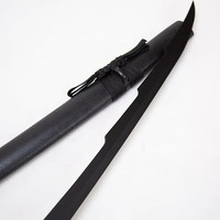 Épée de cosplay noire Bleach Tensa Zangetsu Nouvelle Lune Kurosaki Ichigo, la plus populaire des séries anime