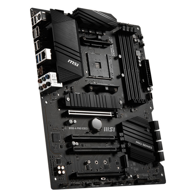 マザーボード AMD Ryzen 75800X3D + MSI B550-A PRO B550-A PRO