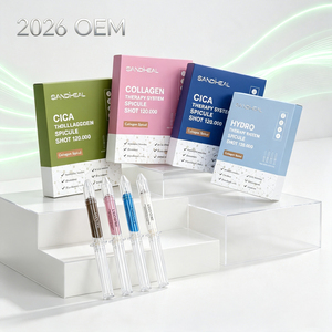 Suero Facial con Espículas Líquidas OEM, VITA LIGHT, RETTI A, CICA HYDRO, PDRN, Esencia Reparadora de Piel Iluminadora, Calmante e Hidratante - Product Image 3