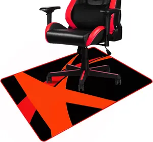 硬木地板书桌椅垫防滑收集办公椅垫低绒电脑游戏椅地毯地垫