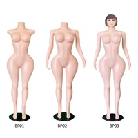 Mannequin féminin grande taille, corps entier, sexy, avec poitrine et fessier généreux, pour maillots de bain, bikinis, lingerie et vêtements de plage, sans tête
