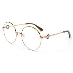 Gafas de Metal Higo Extra Grandes con Montura Completa, Estilo Retro Moderno, Unisex, Doradas, Plateadas, Negras, 58-19-150 - Product Image 4