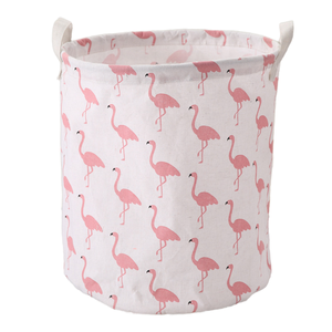 Best <b>Laundry</b> Hamper Large Fabric Lightweight Durable <b>Storage</b> Basket Dirty Clothes Collapsible Modern Cotton Bathroom Bedding - Product Image 1