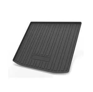 3D汽车垫地毯后行李箱盖用于三菱欧蓝德2024配件TPO货物衬垫