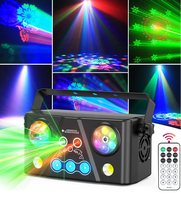 Familien feier Magic Ball Light 40W RGB LED-Muster Strobe Beam Mixed Stage Lichteffekte DMX Fernbedienung Laserlicht